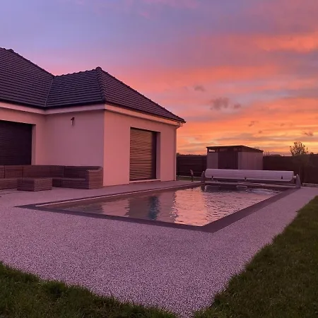 La Maison Du Bonheur - Private Heated Pool Heuqueville (Seine-Maritime)